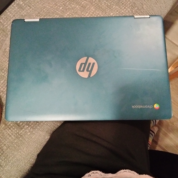 HP Chromebook x360 teal blue can negotiate or trade - Picture 4 of 6